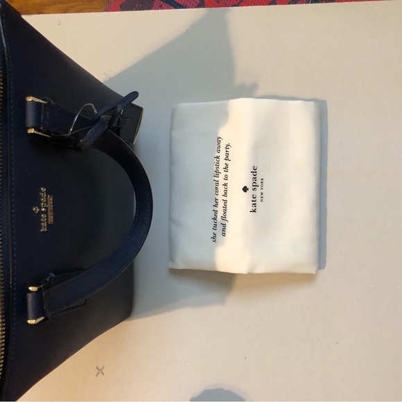 New Kate Spade Navy Blue Handbag - Picture 3 of 5